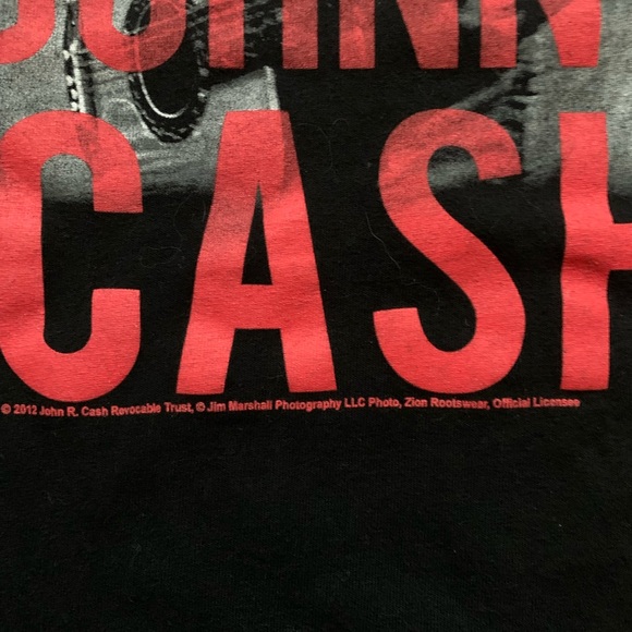 Johnny Cash 🖕🏼Zion Rootswear  Size-M         Circa 2012 EUC Unisex - Picture 10 of 12